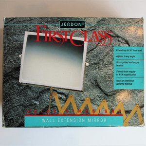 Jerdon Wall Extension Mirror 4.5X Magnification